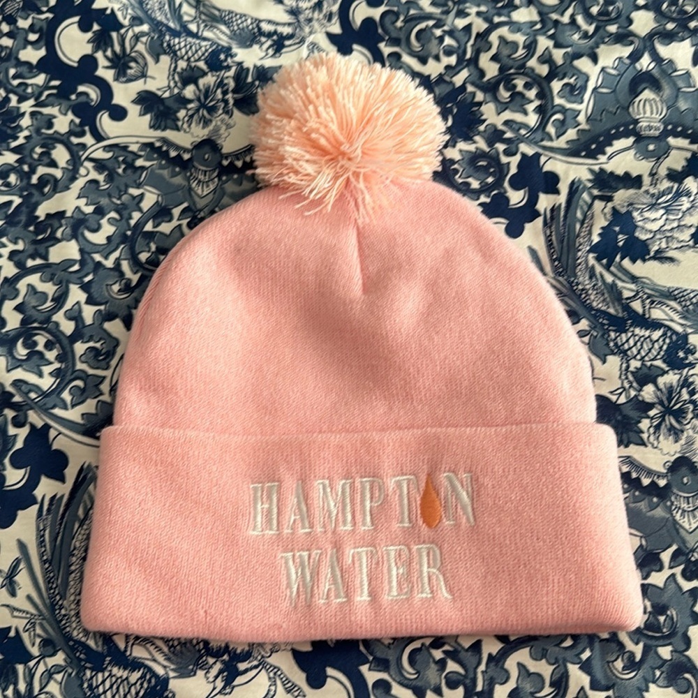 Hampton Water light pink Snow Lodge Beanie